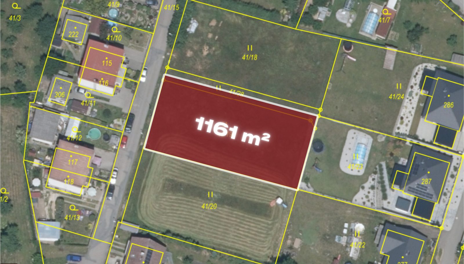 Stavební pozemek 1 161 m² — Struhařov u Benešova — foto 25
